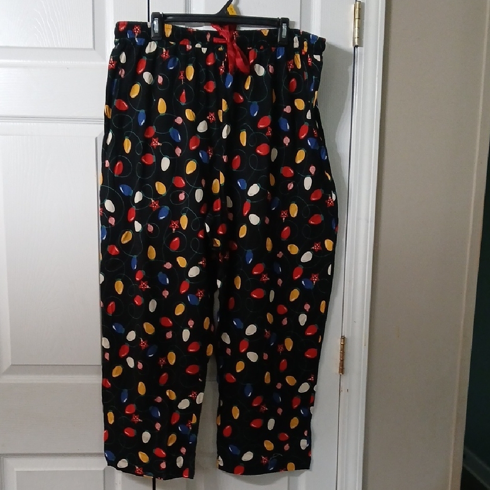 Torrid Sleep holiday christmas lights lounge pajama pants Sz 3X NWT